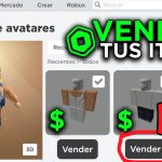 Cómo vender artículos en Roblox